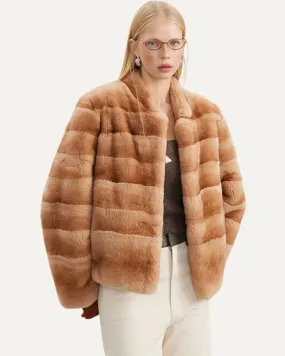 Lovau x Sense Rabbit Fur Coat