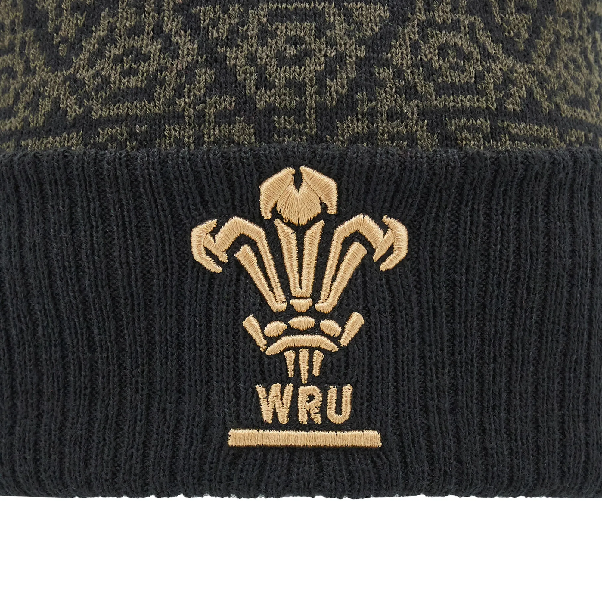 Macron Wales WRU 24/25 Kids Pom Pom Beanie