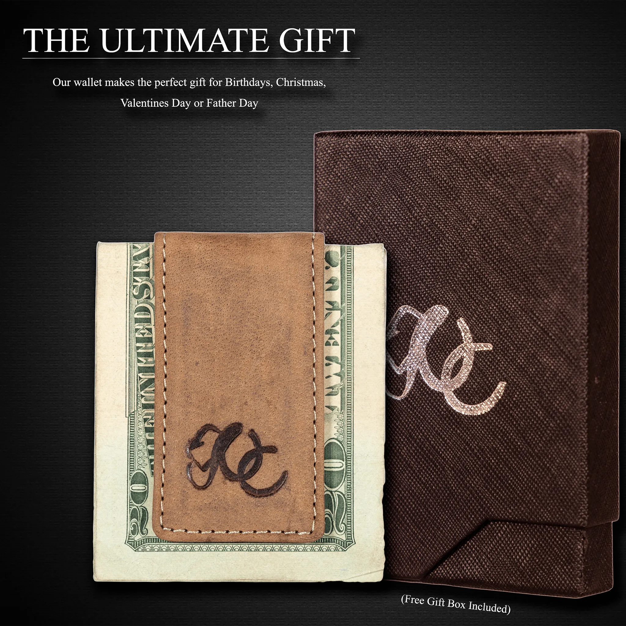 Magnetic Money Clip by UC Leather Company