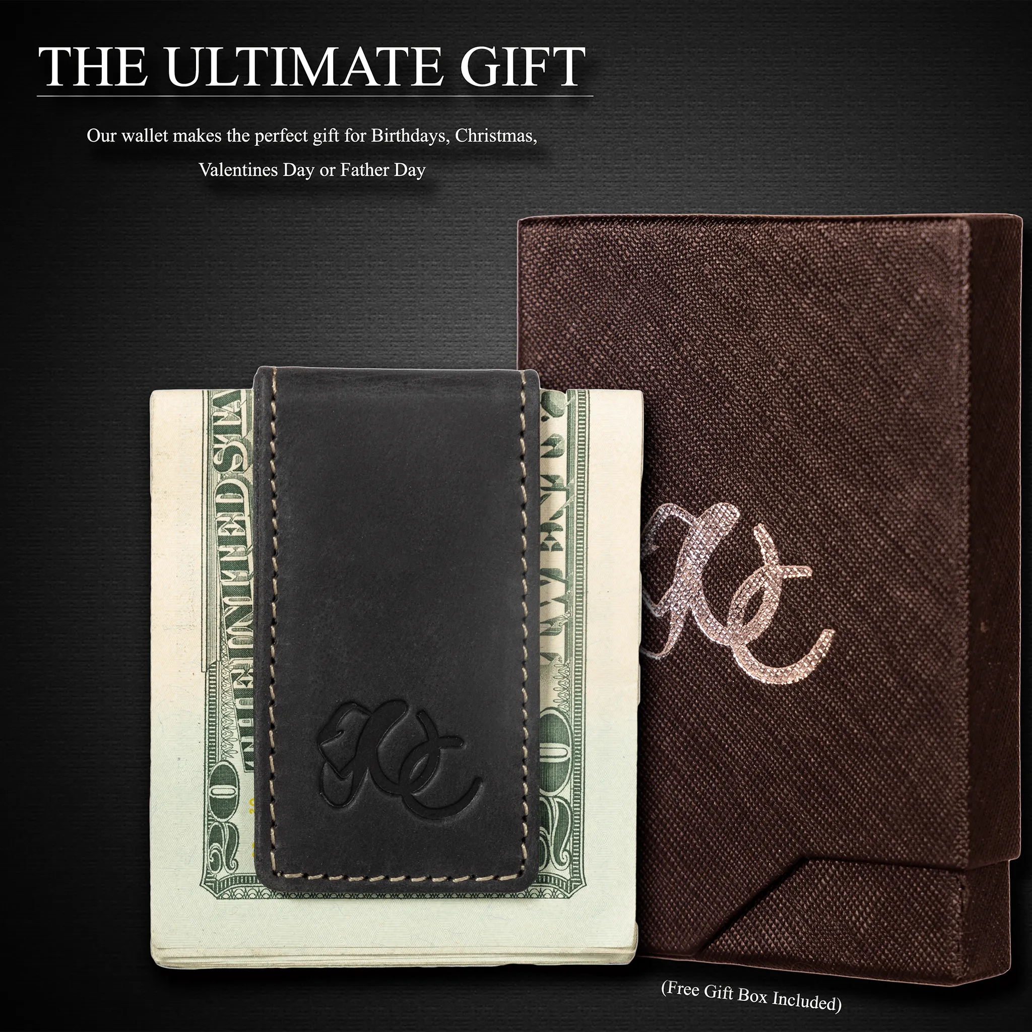 Magnetic Money Clip by UC Leather Company