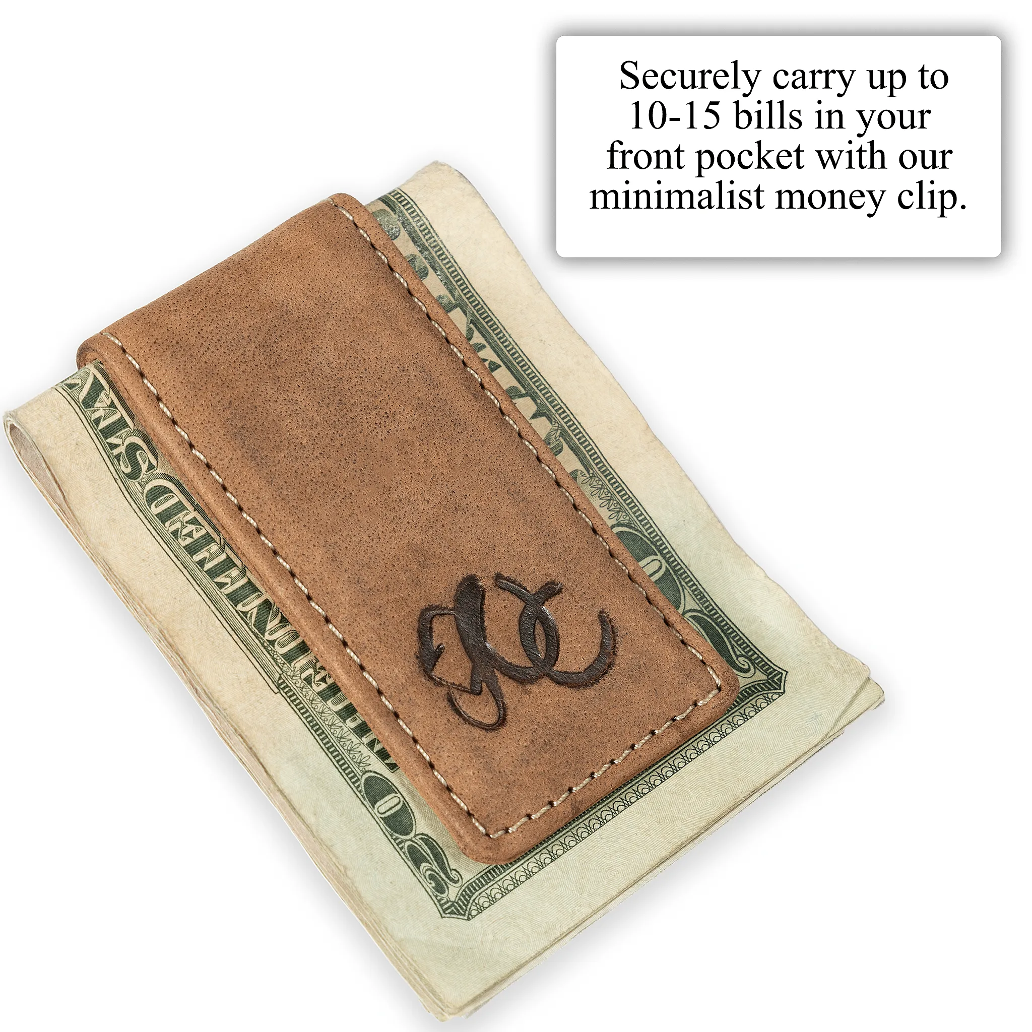 Magnetic Money Clip by UC Leather Company