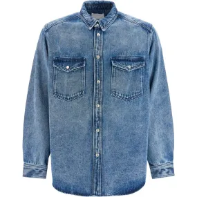 Marant tailly denim overshirt