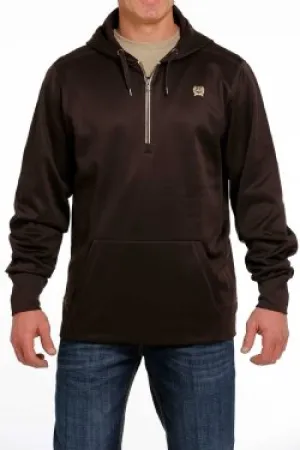 MEN'S CINCH HOODIE - BROWN