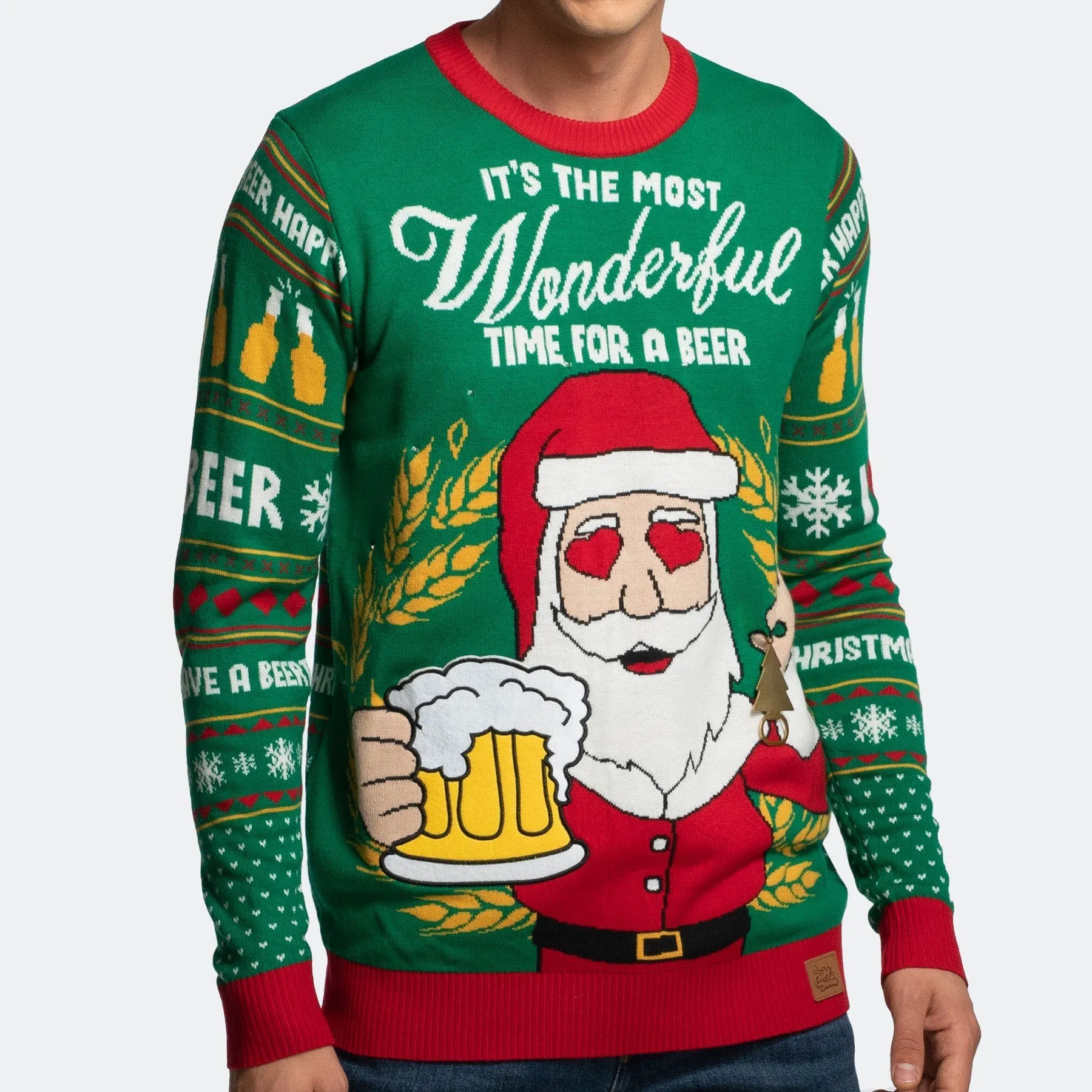 Men’s Most Wonderful Time for a Beer Christmas Jumper