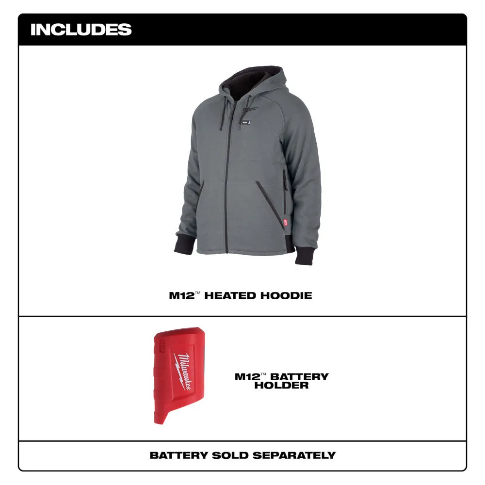 Milwaukee 306G-20 M12 Heated Hoodie Gray (Hoodie Only)