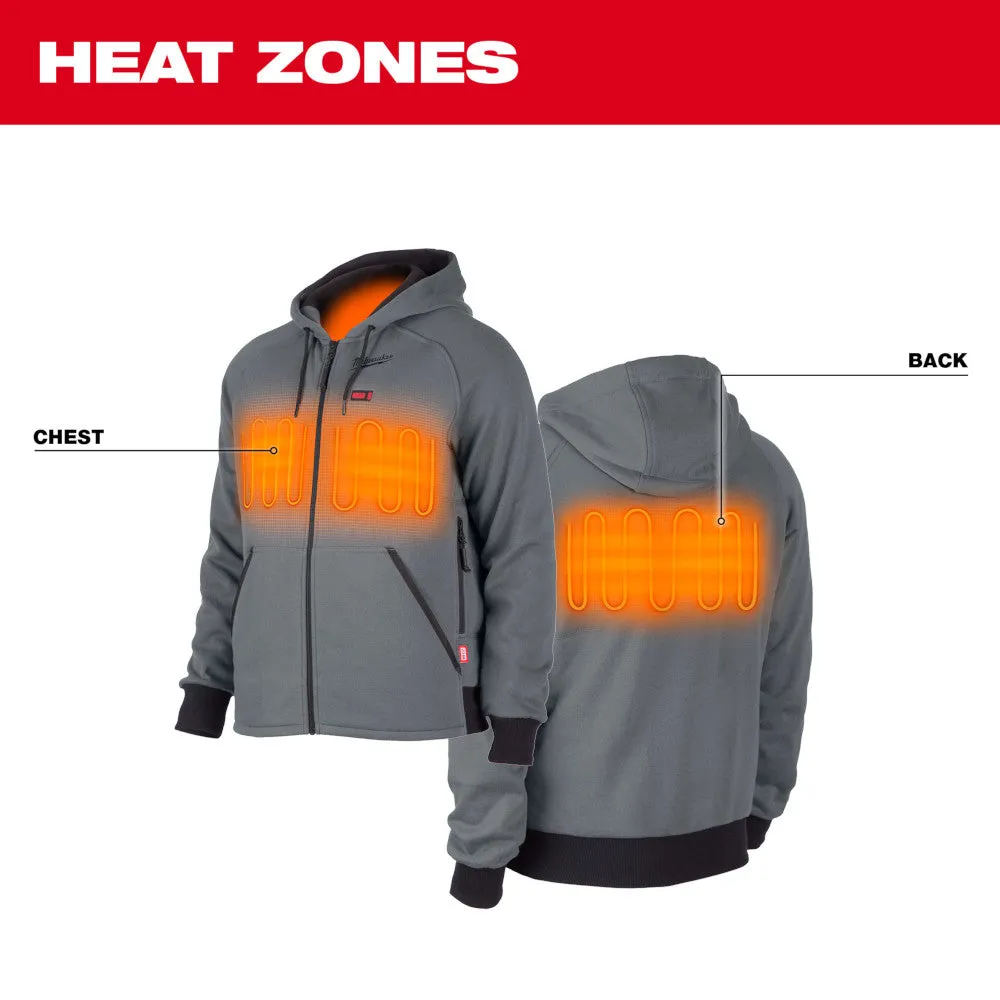 Milwaukee 306G-21 M12 Heated Hoodie Kit Gray