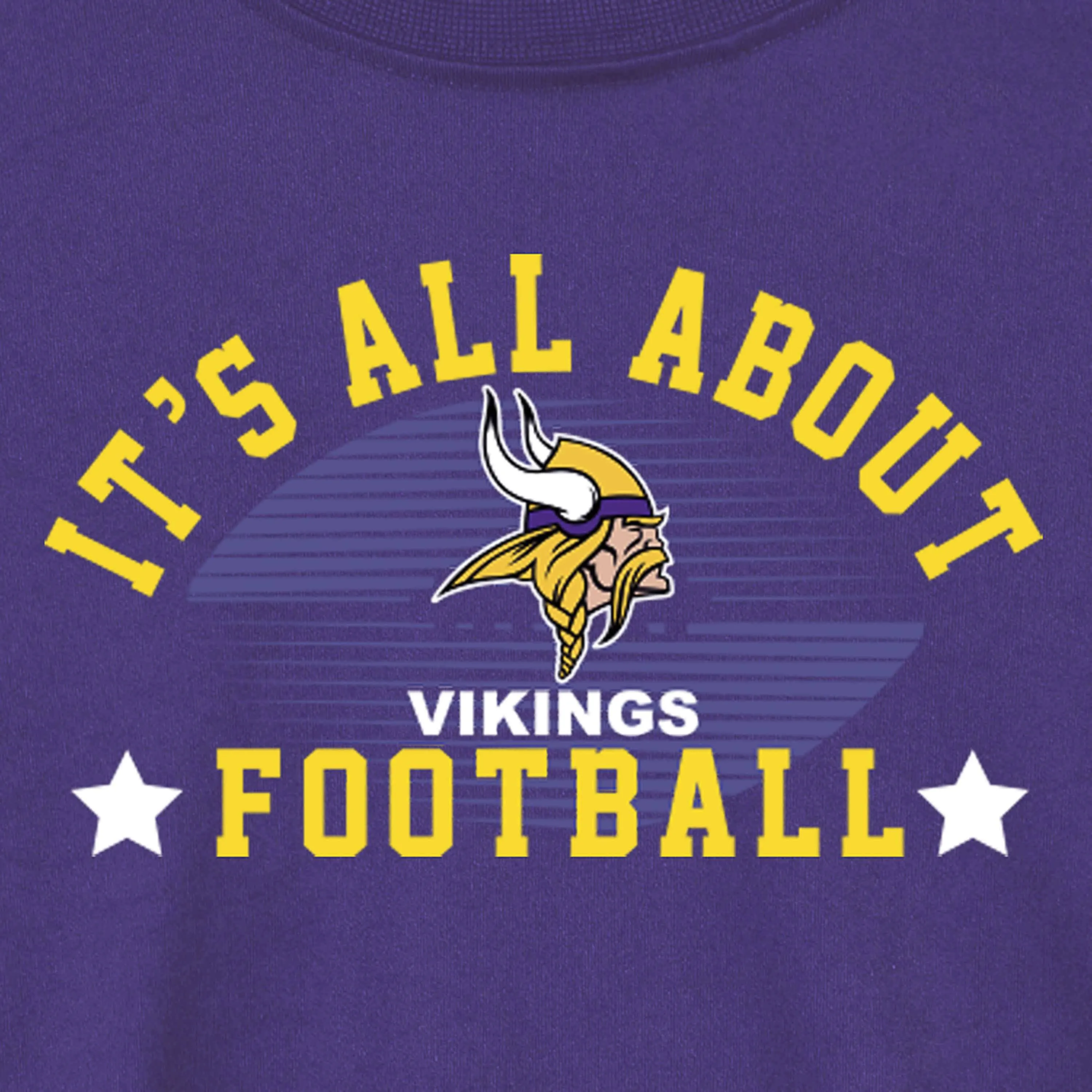 Minnesota Vikings Baby & Toddler Boys Long Sleeve Tee Shirt