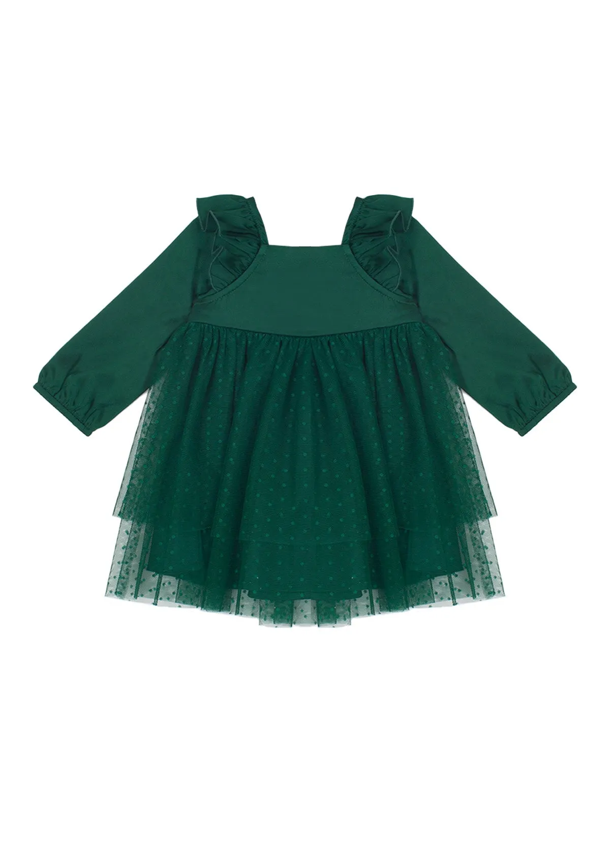 Mistletoe Emerald Dress