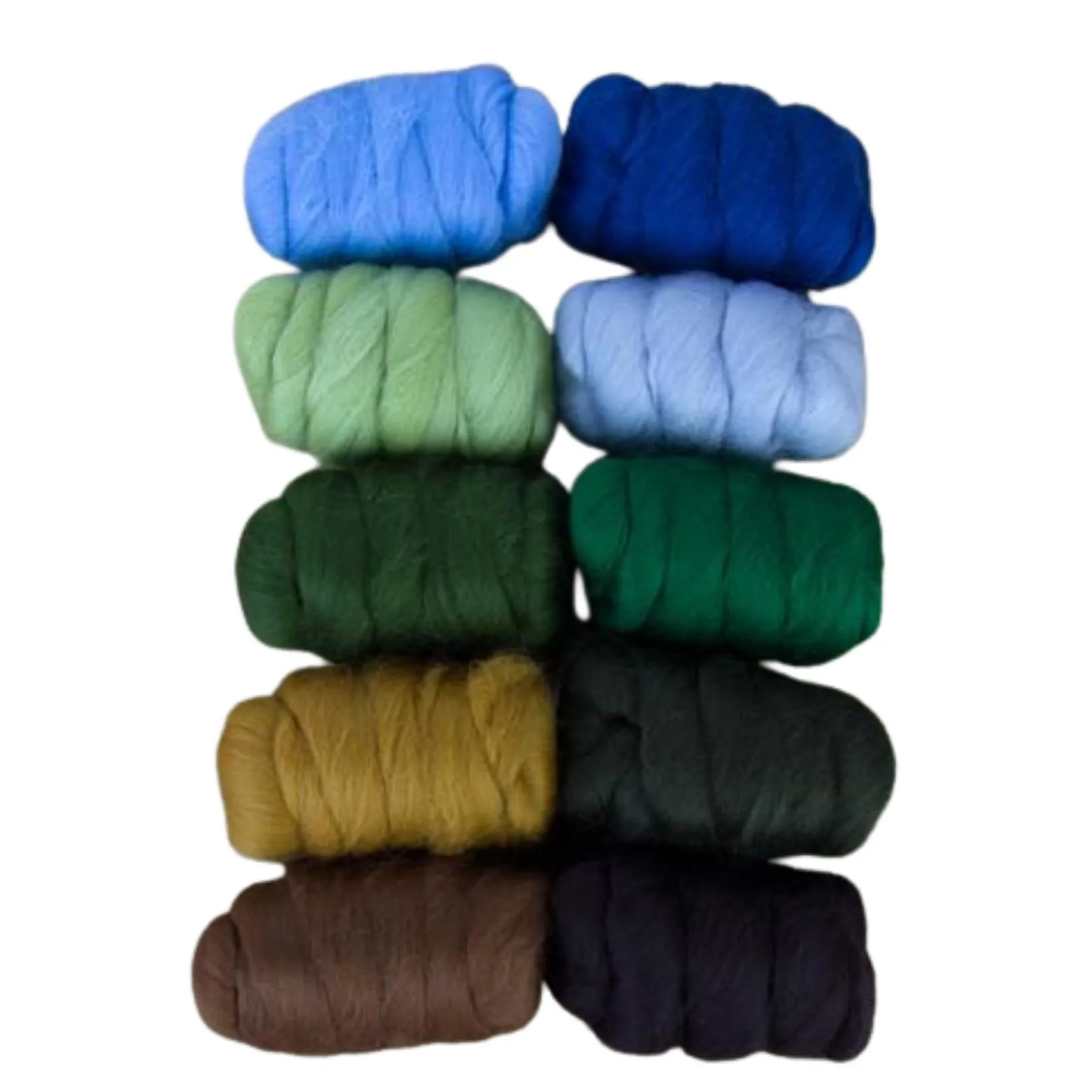 Mixed Merino Wool Variety Pack | Countryside Drive (Multicolored) 250 Grams, 23 Micron