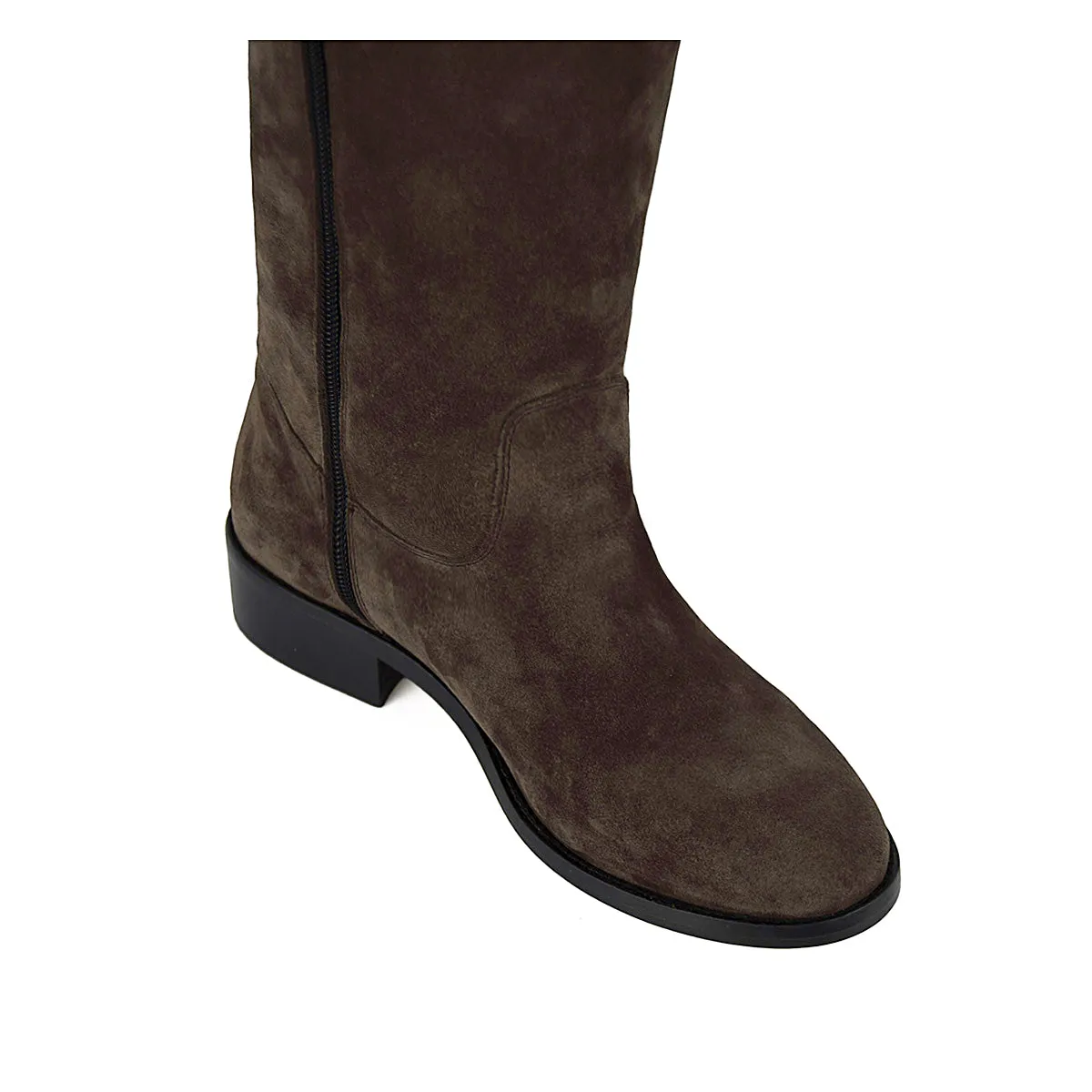 Mora suede, dark brown