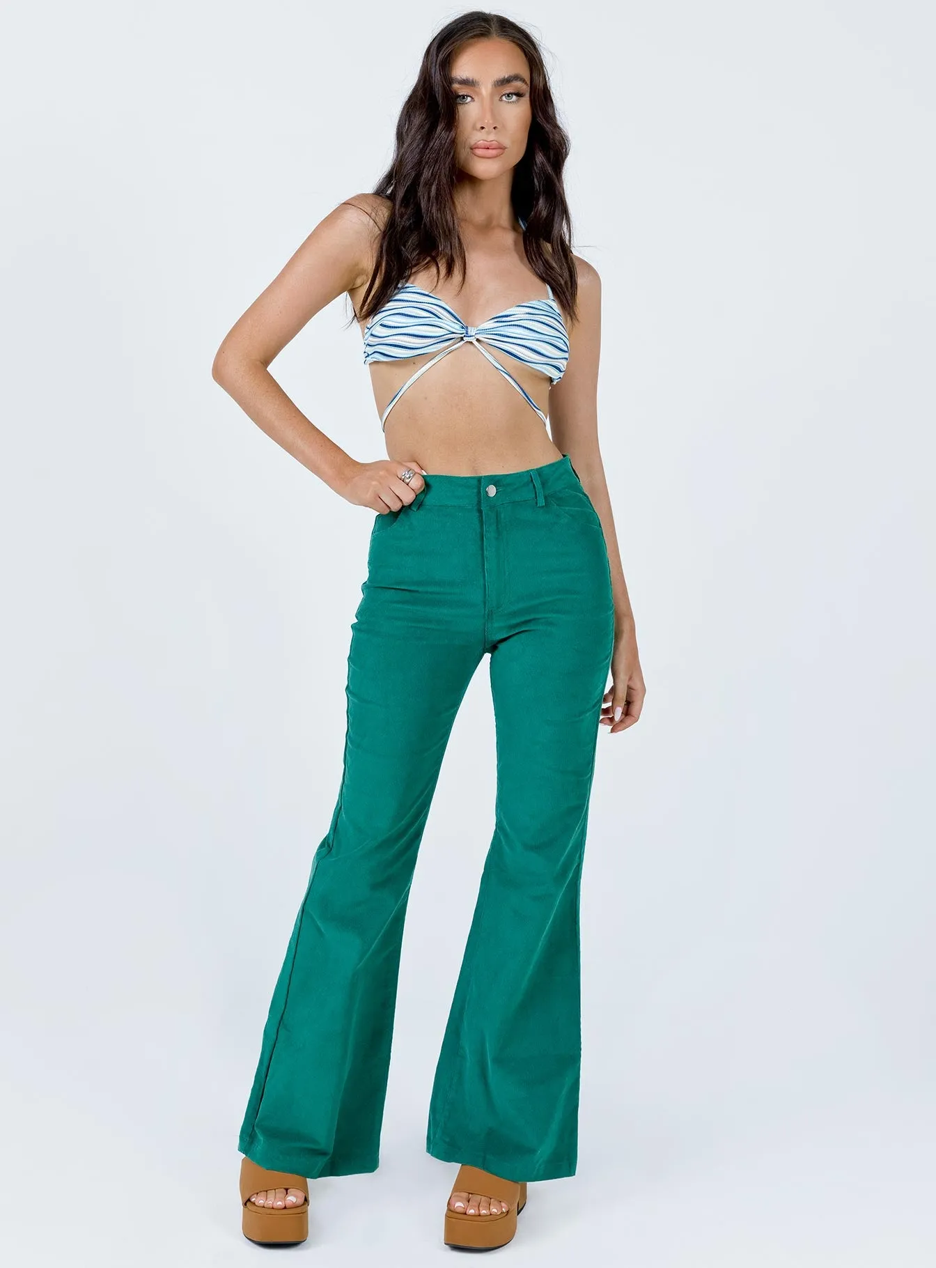 Nadia Pants Green