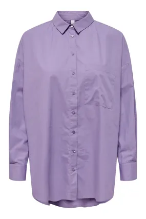 Nicole Shirt - Chalk Violet