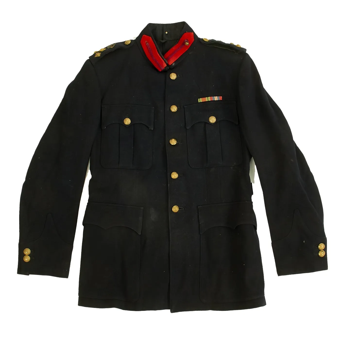 Original British Army Post 1954 Royal East Kent Regiment Brigadier General Blue Color Dress Uniform Jacket