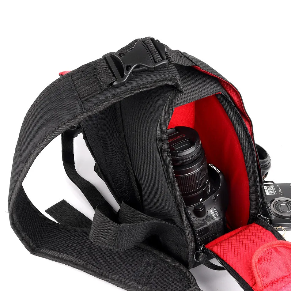 Outdoor messenger photography triangle camera bag for Canon camera backpack