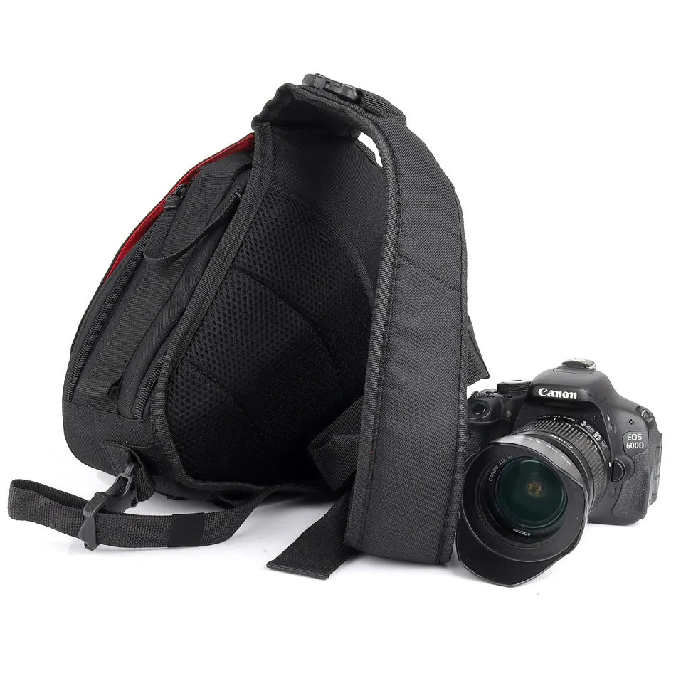 Outdoor messenger photography triangle camera bag for Canon camera backpack