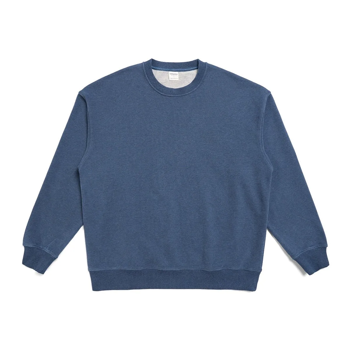 Oversize Men's Sweatshirts with Carbonized Compact Spinning Fabric