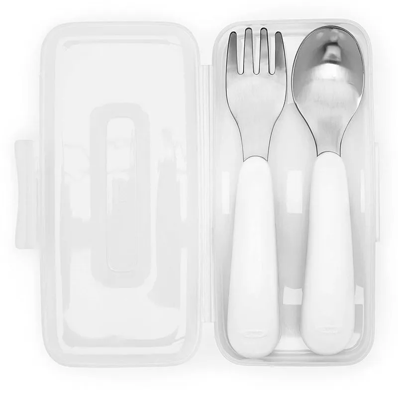 Oxo Tot On The Go Fork And Spoon Set