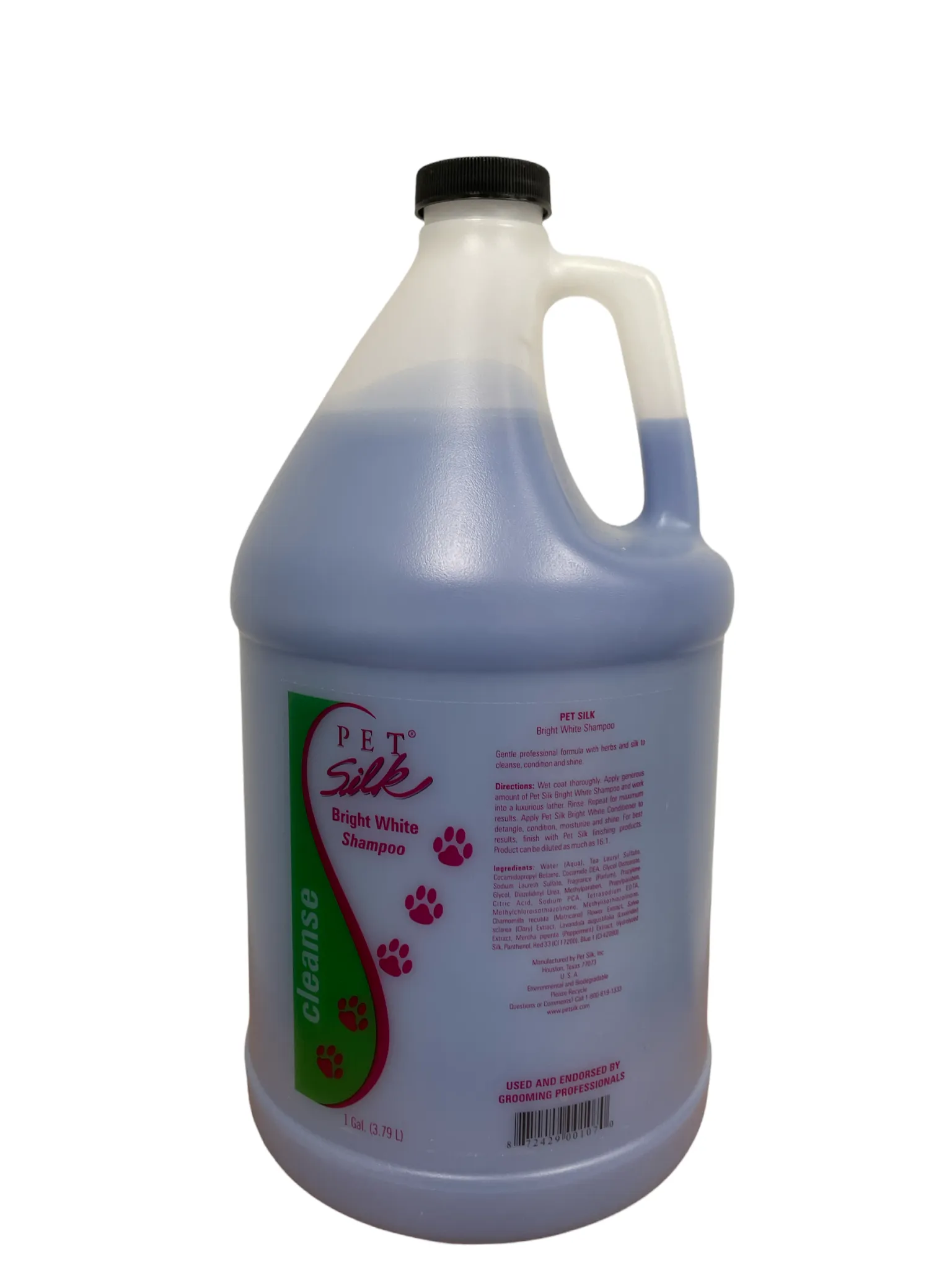 Pet Silk Bright White Shampoo-Gallon