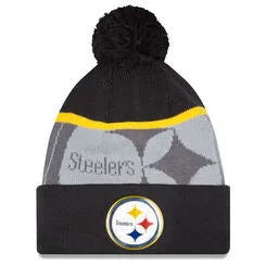 Pittsburgh Steelers New Era NFL Gold Collection Team Color Knit Beanie