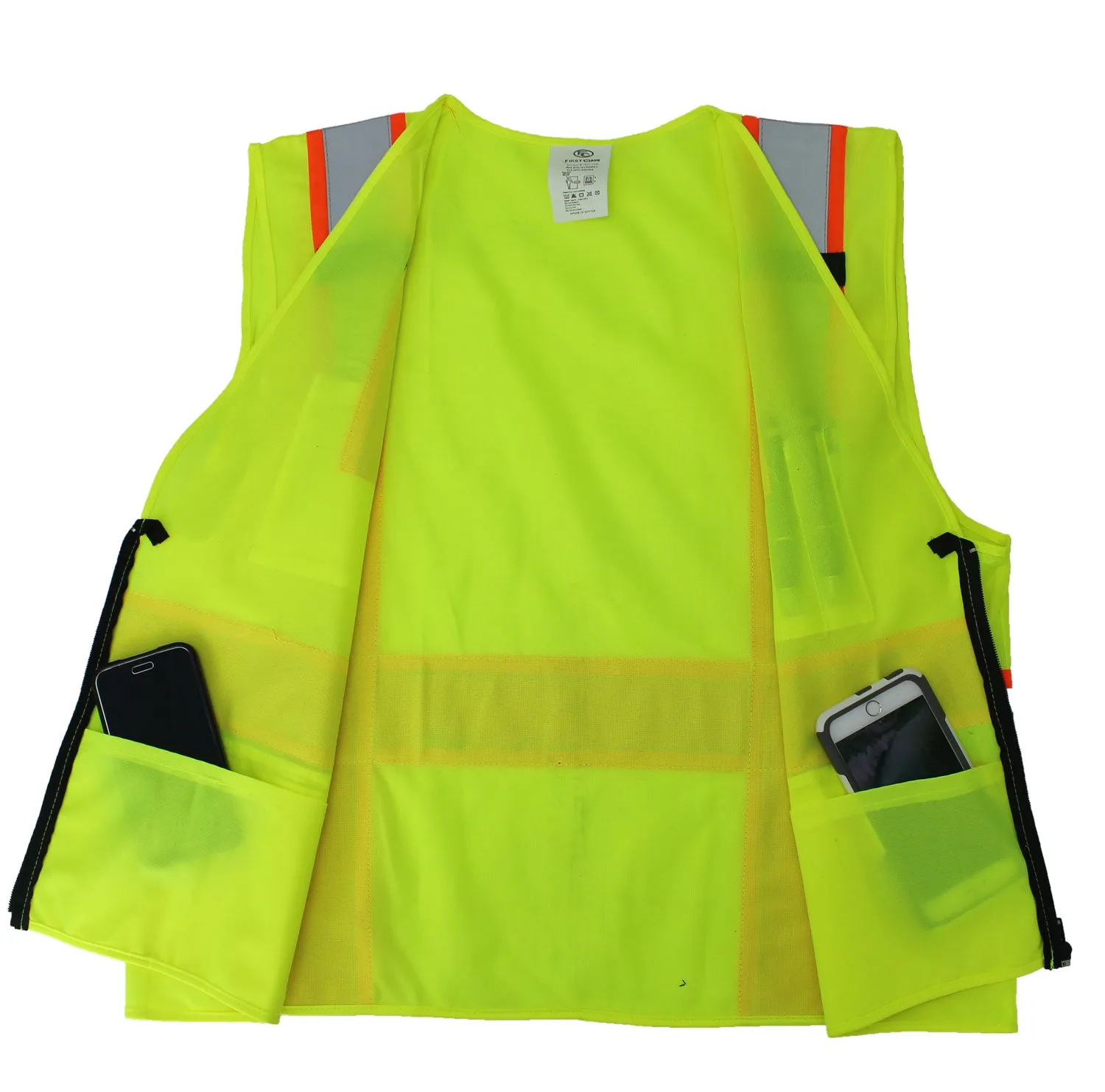 Plain Reflective Safety Vest (Yellow)