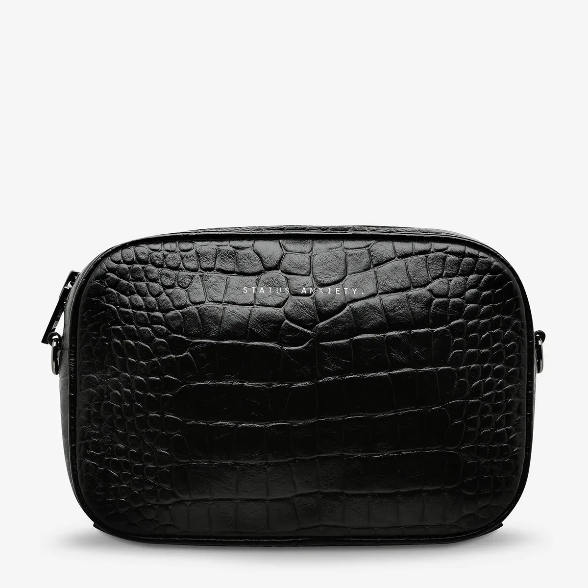 PLUNDER BAG (Black Croc)