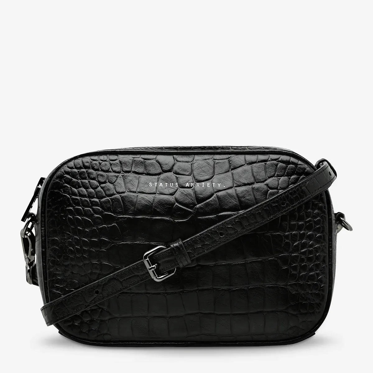 PLUNDER BAG (Black Croc)