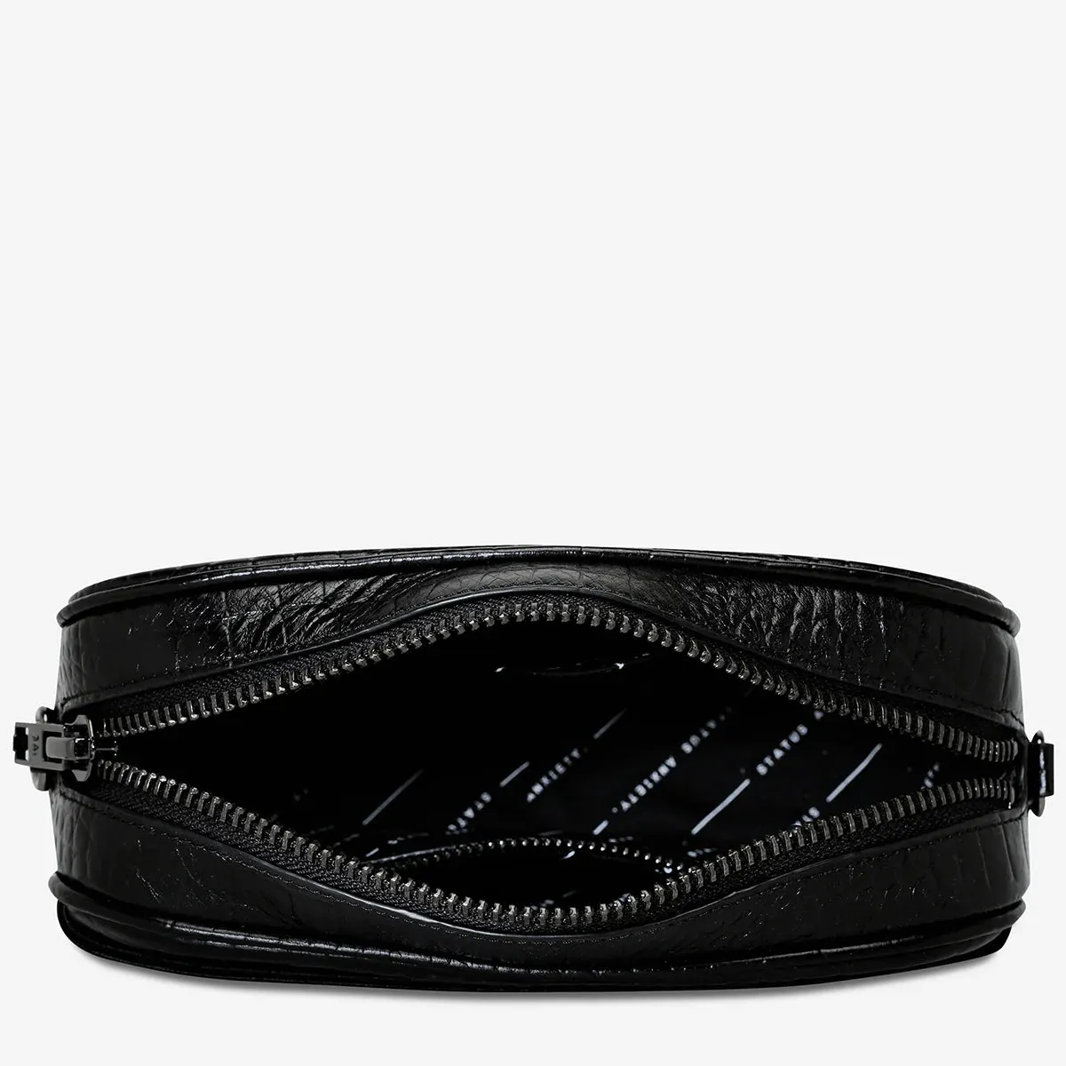 PLUNDER BAG (Black Croc)