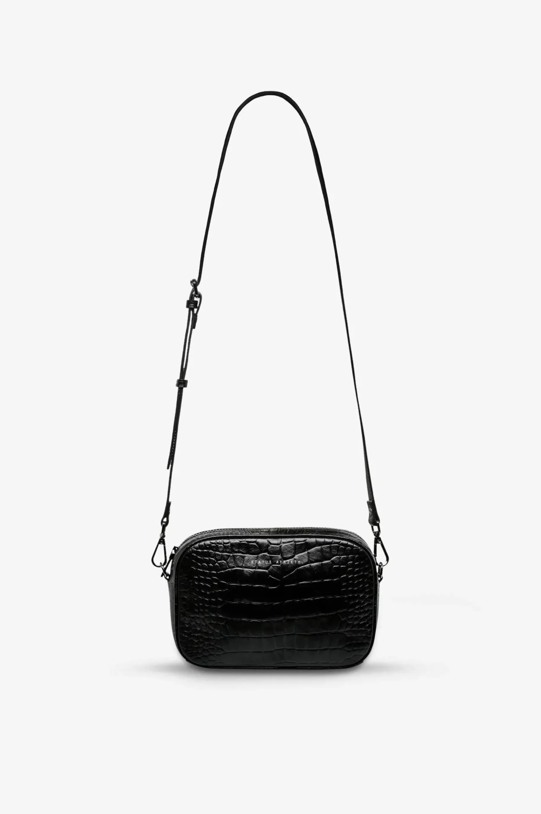 PLUNDER BAG (Black Croc)