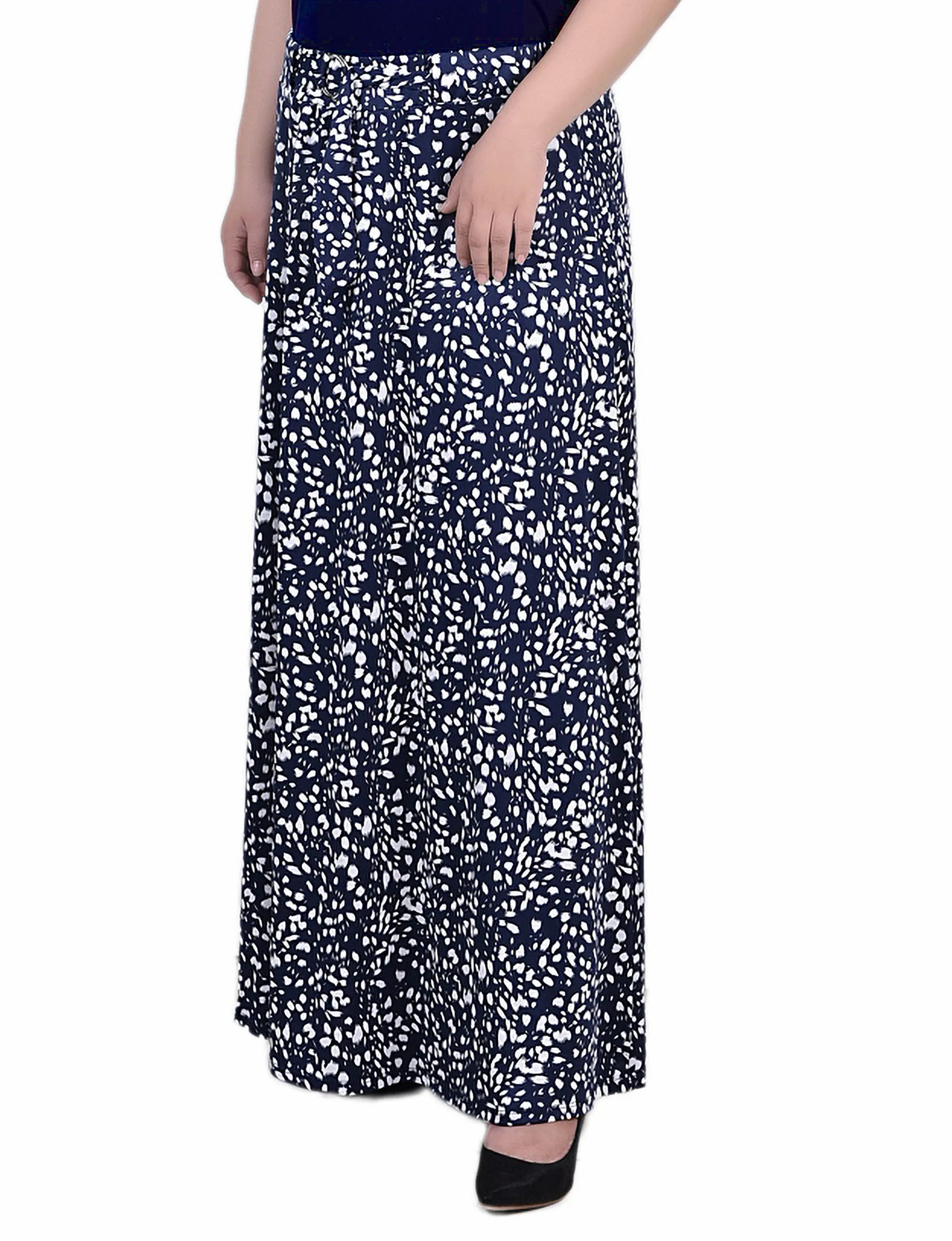 Plus Size Maxi Length Skirt