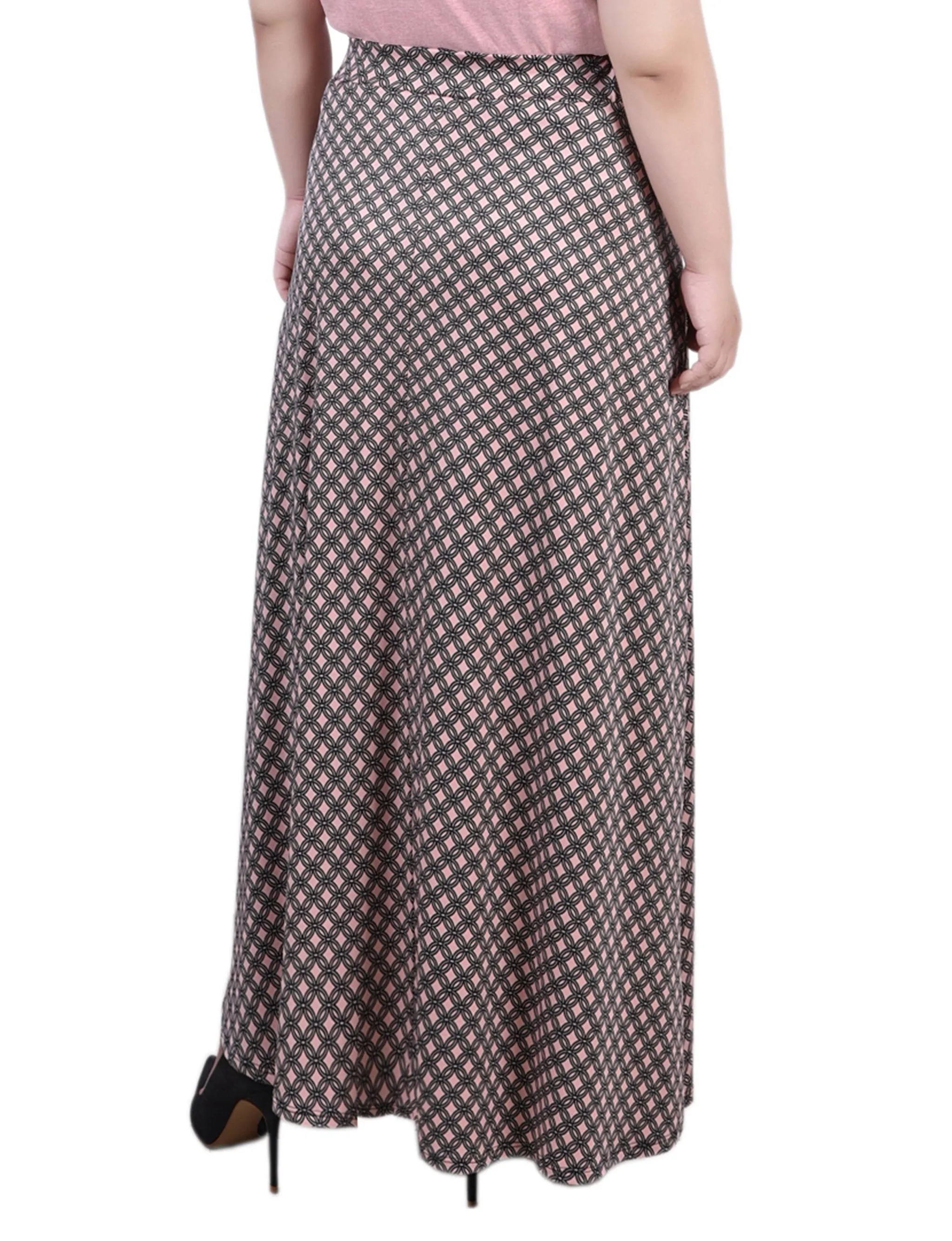 Plus Size Maxi Length Skirt