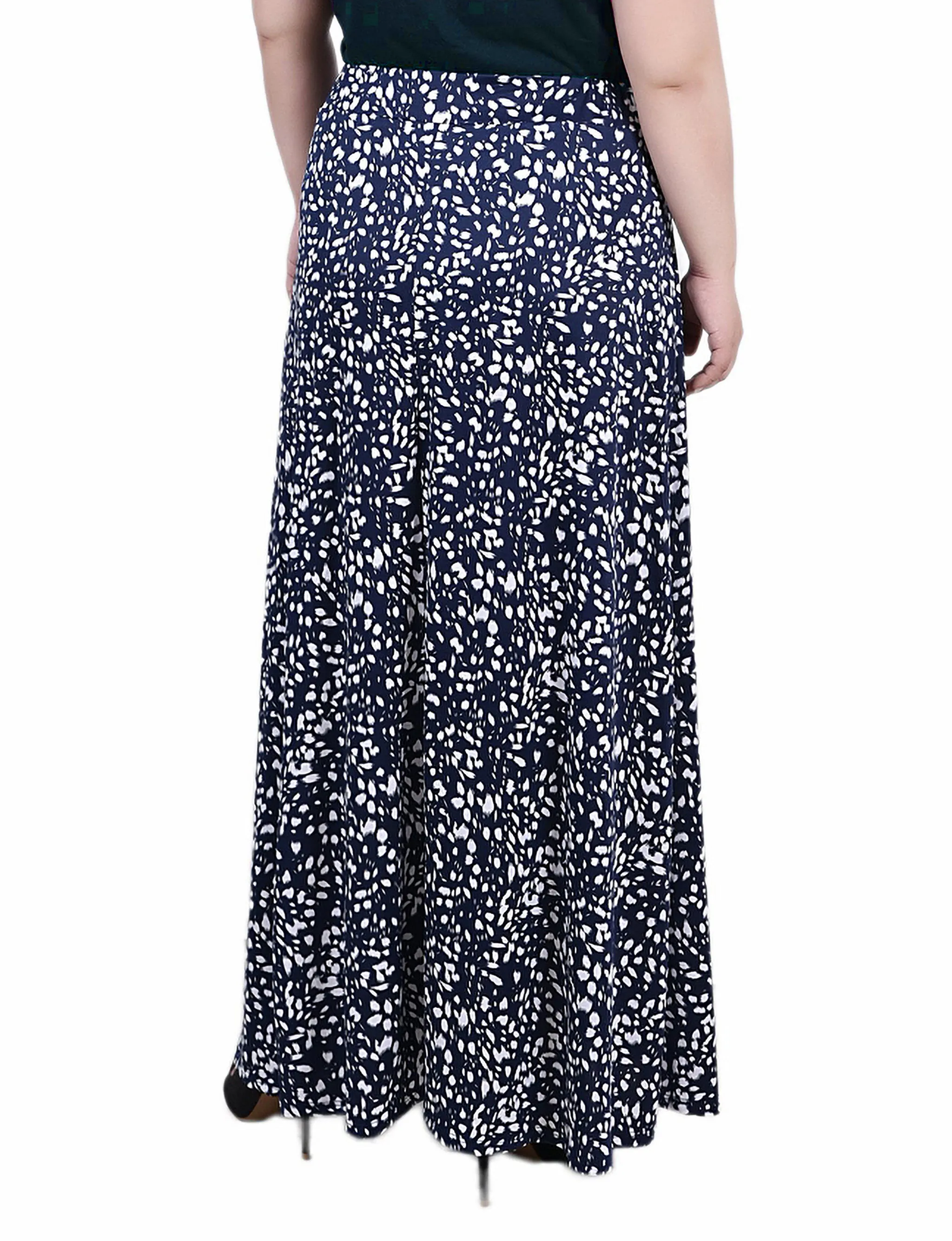 Plus Size Maxi Length Skirt