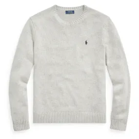 Polo Ralph Lauren Cotton Crewneck Knit Andover Heather