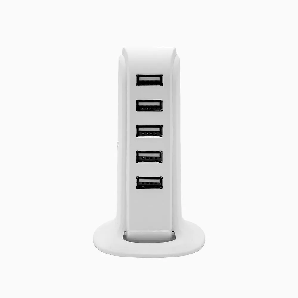 PowerHub 5-Port USB Tower