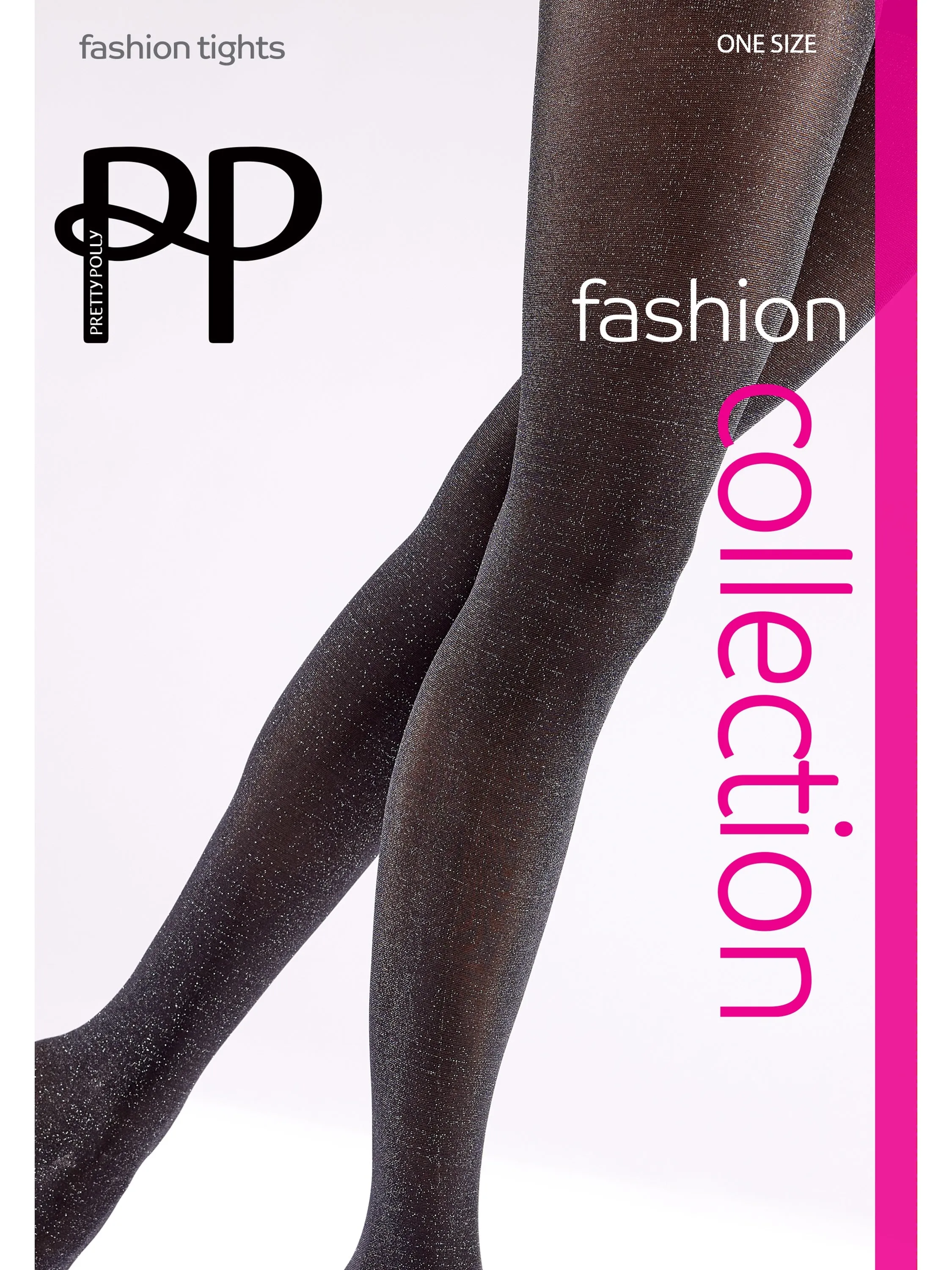 Pretty Polly Soft Silver Shimmer Opaque Tights