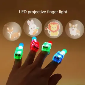 Projection Finger Flashlight For Kids