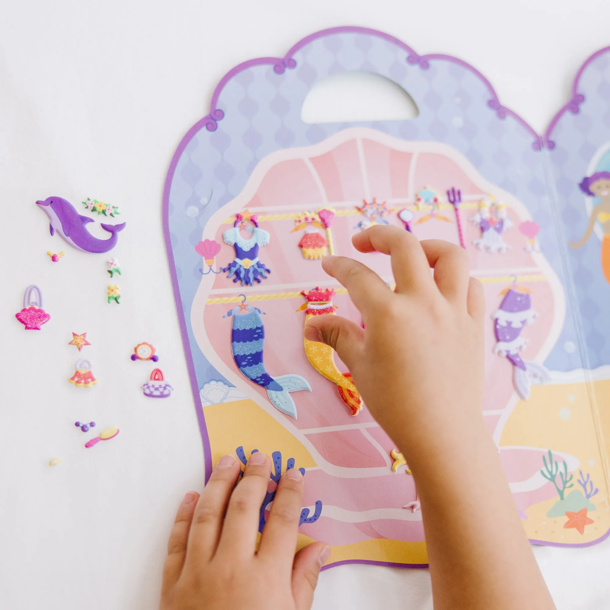 Puffy Sticker Play Set - Mermaid