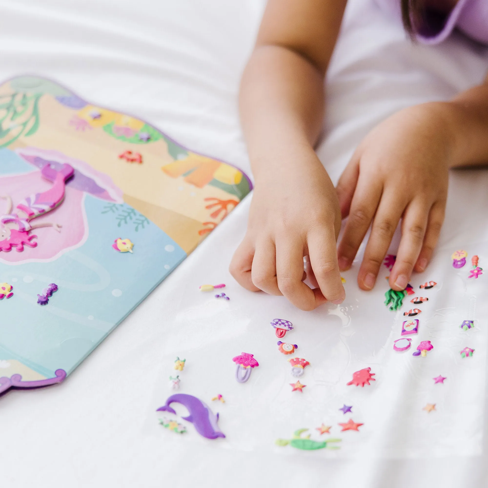 Puffy Sticker Play Set - Mermaid