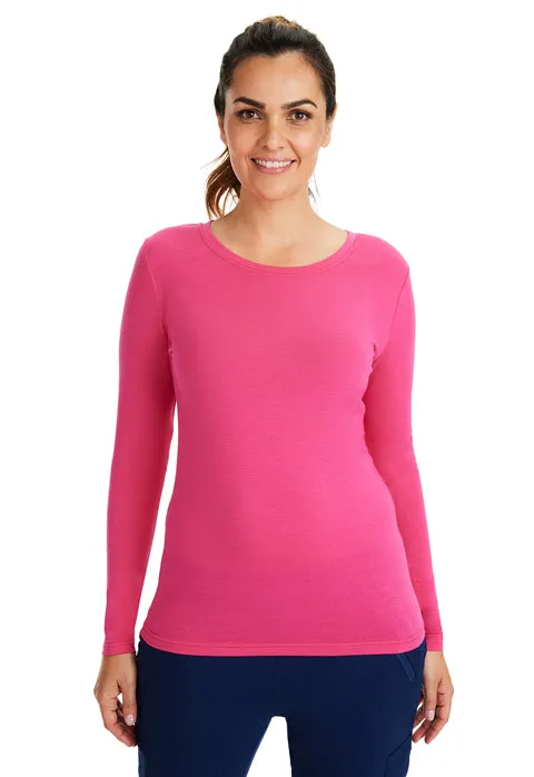 Purple Label by Healing Hands Women's Melissa Long Sleeve Underscrub T-Shirt 5047