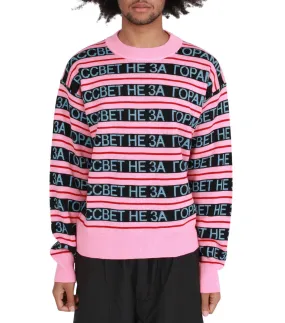 Rassvet Paccbet Crewneck Jumper Pink