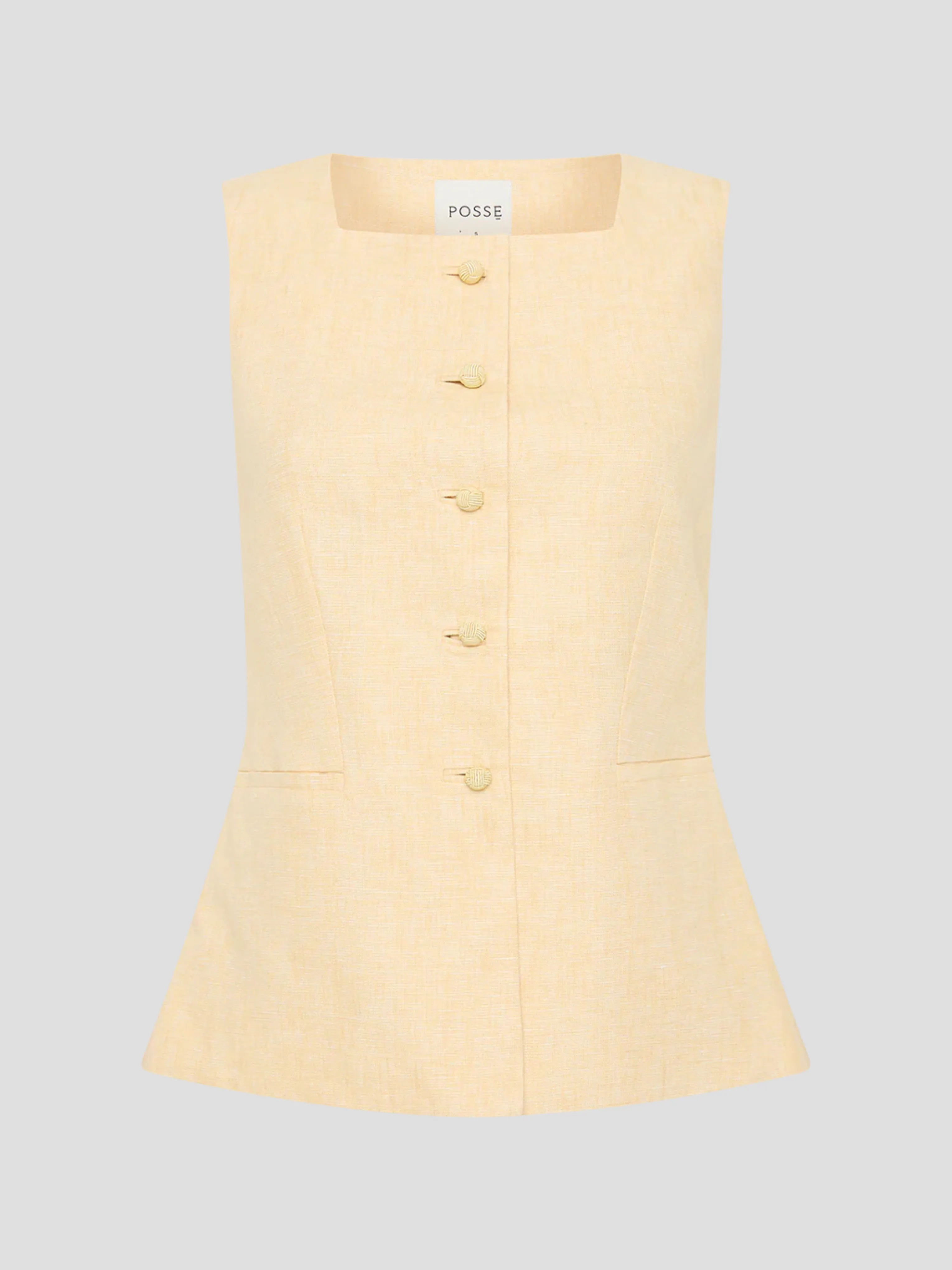 Rio Vest in Dusty Citron