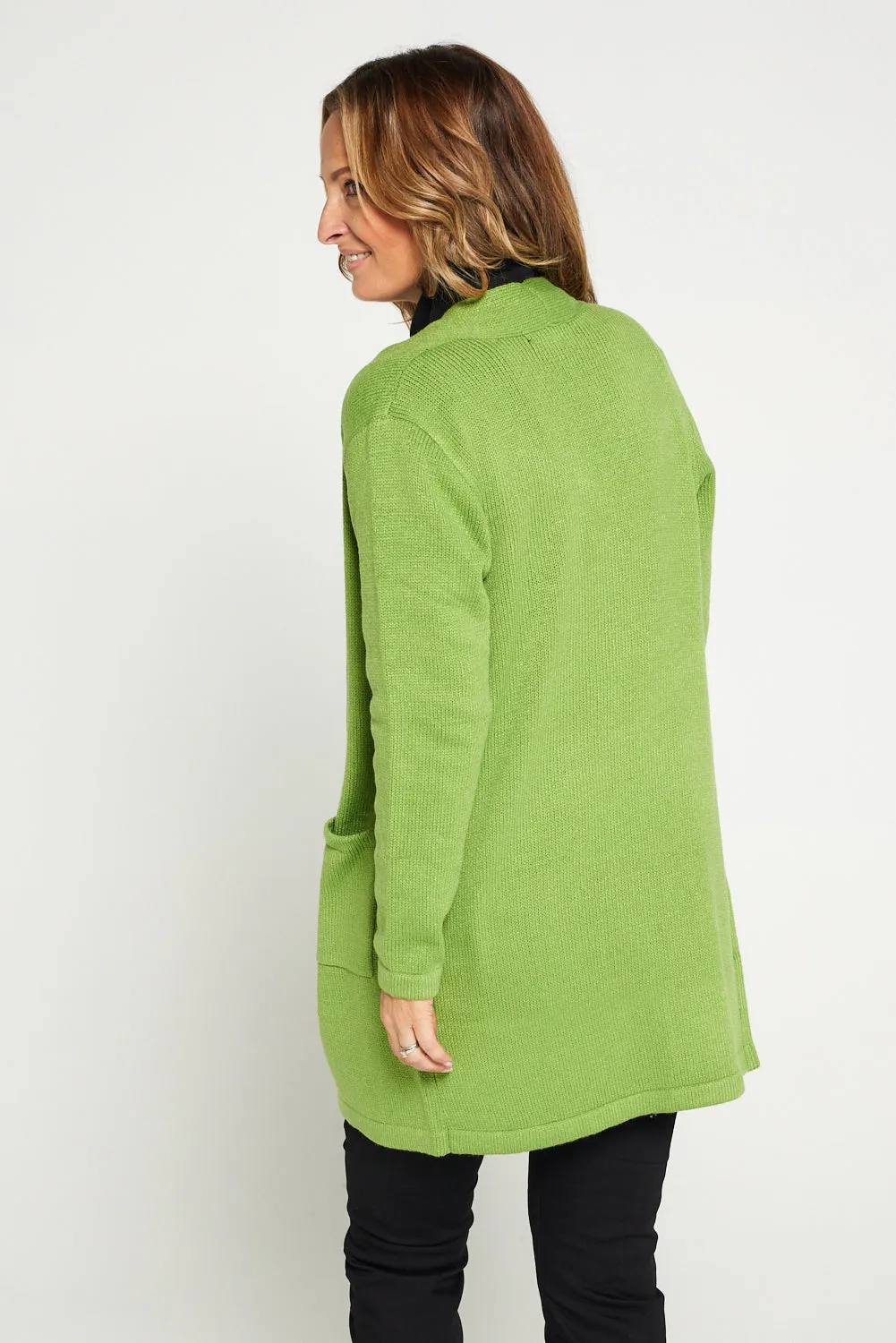 Salima Knit Cardigan - Green