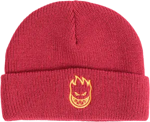 SF BIGHEAD BEANIE DK.RED/GOLD