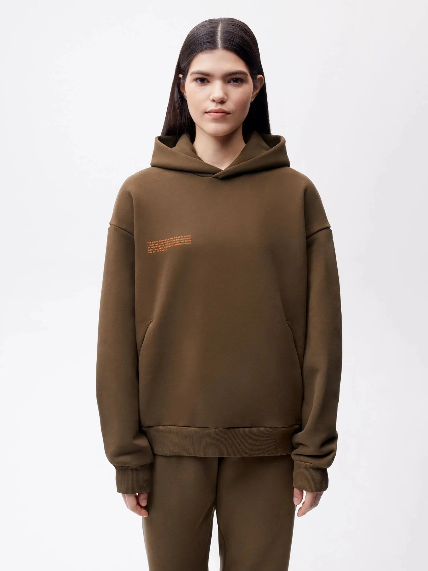 Signature Hoodie - Autumn Leaves—beech brown