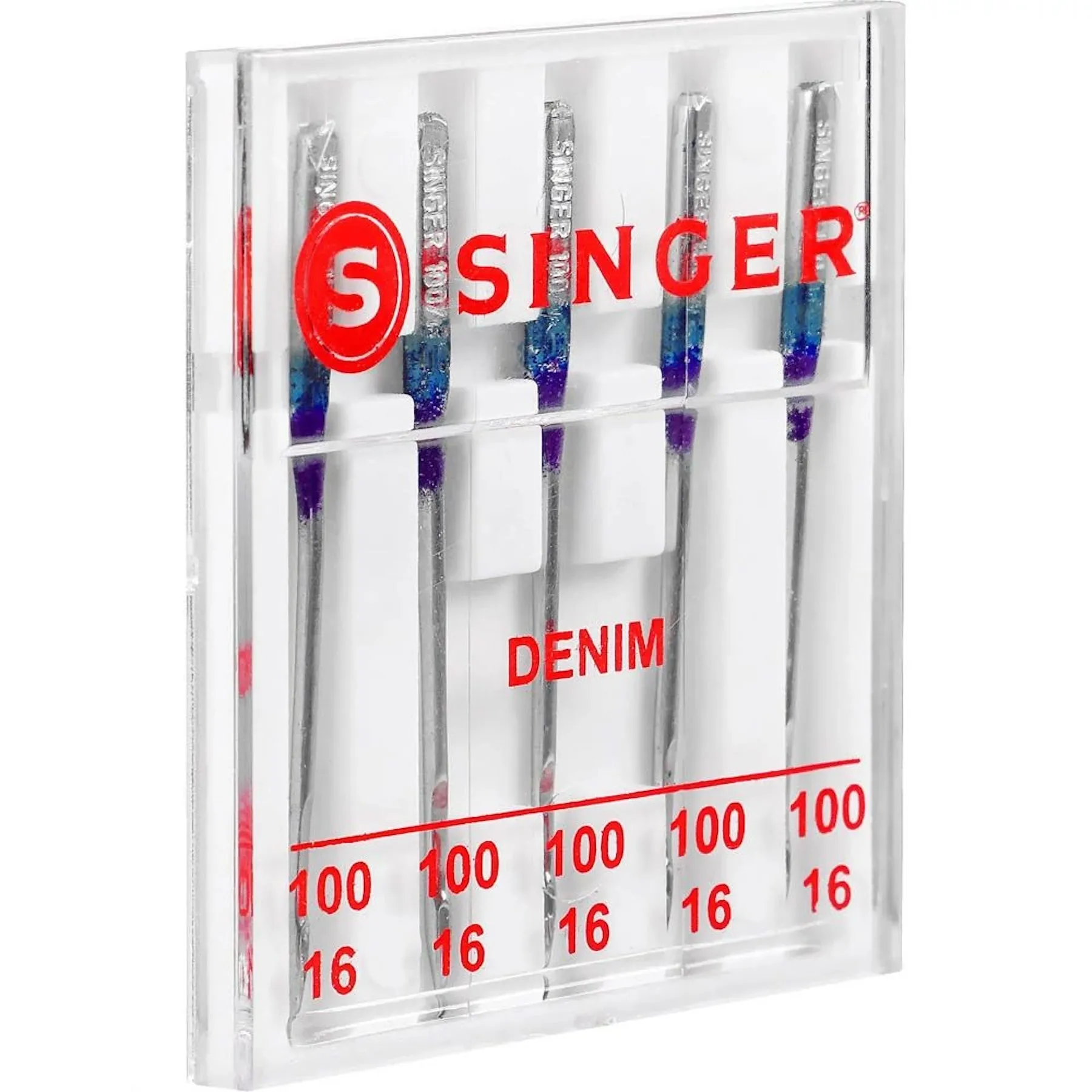 SINGER® Denim Needles, Size 100/16