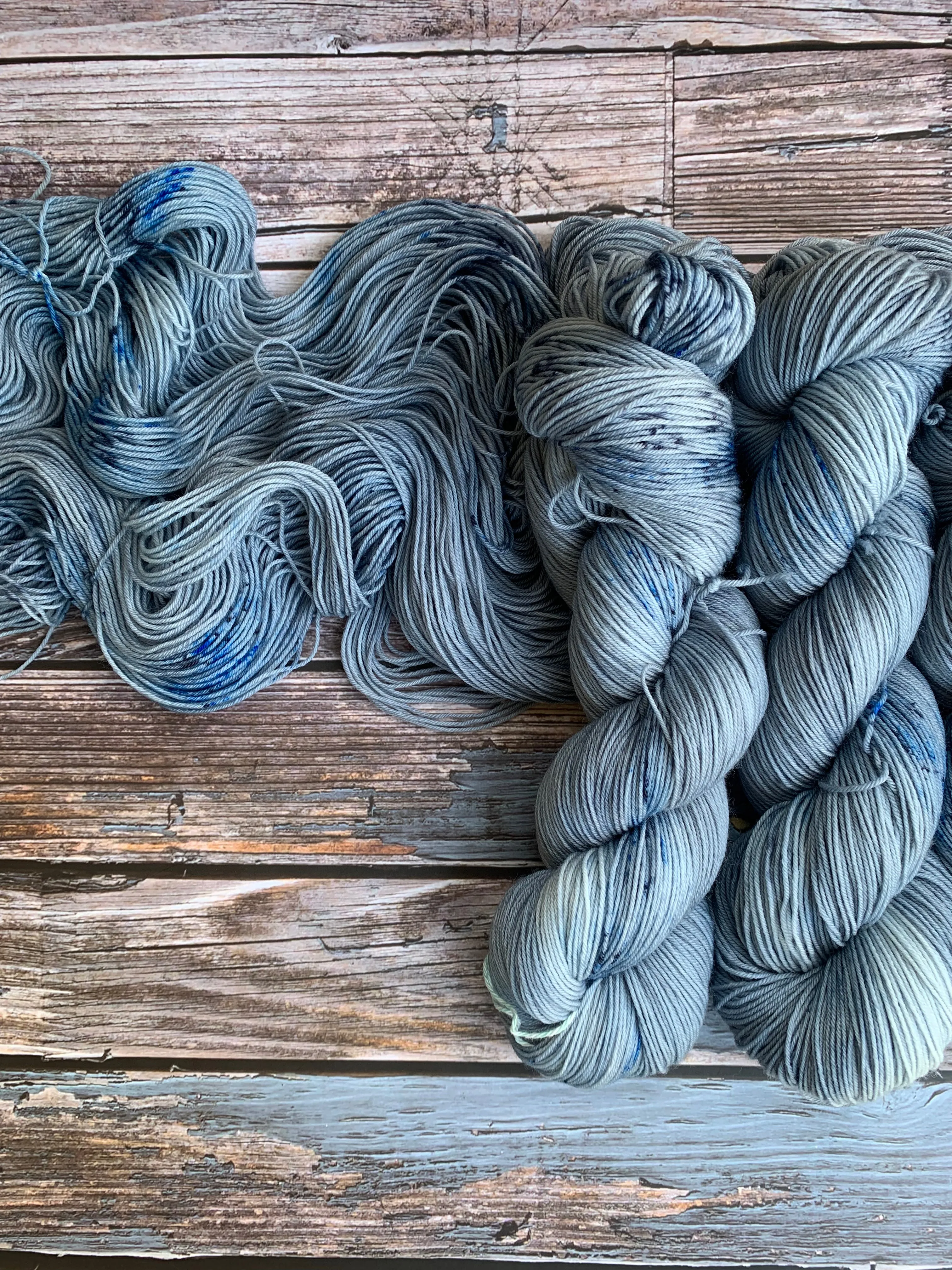 Snow Drifts -  Dyed to Order - Sweet Pea & Sparrow Hand Dyed Yarns