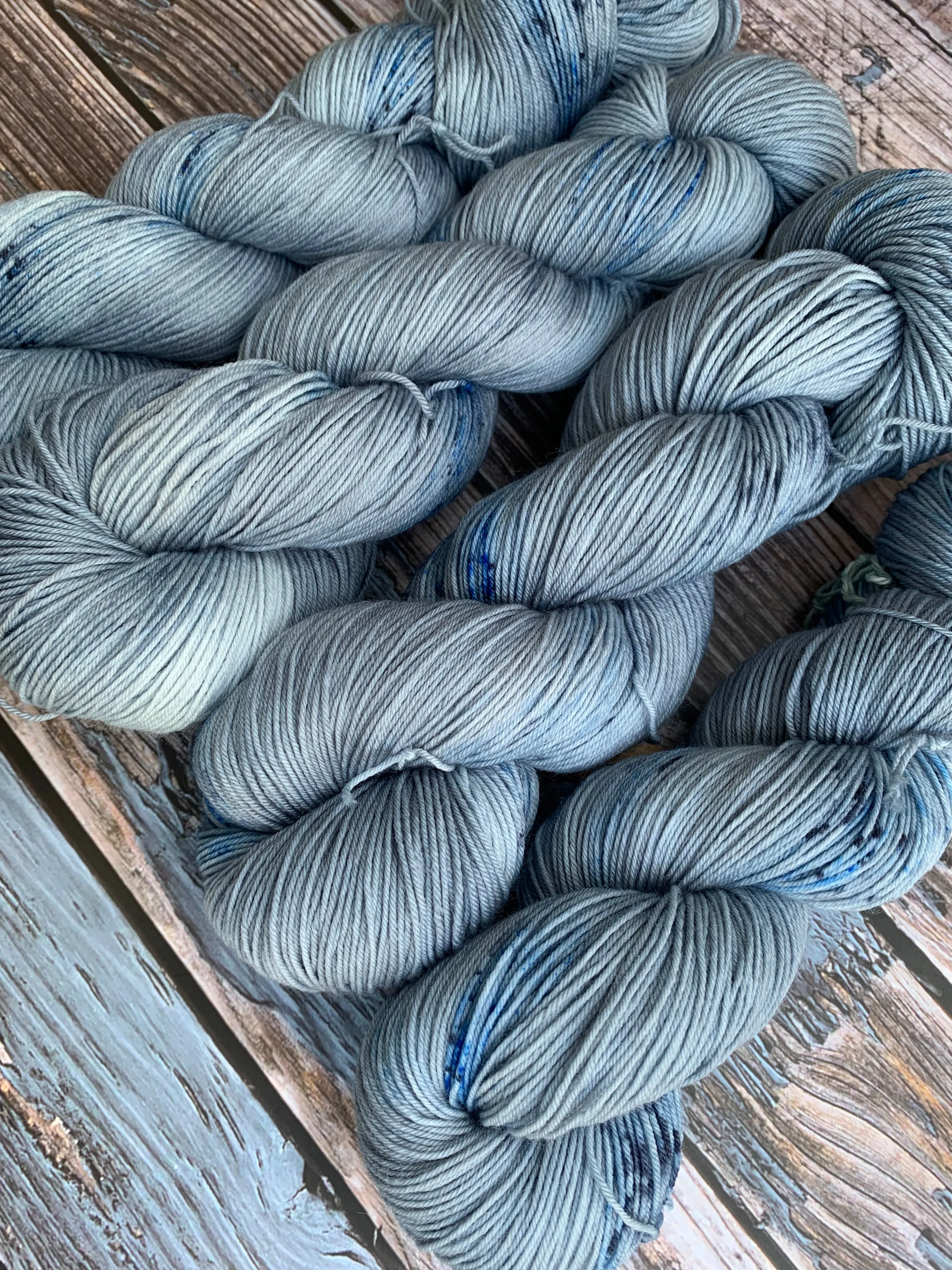 Snow Drifts -  Dyed to Order - Sweet Pea & Sparrow Hand Dyed Yarns