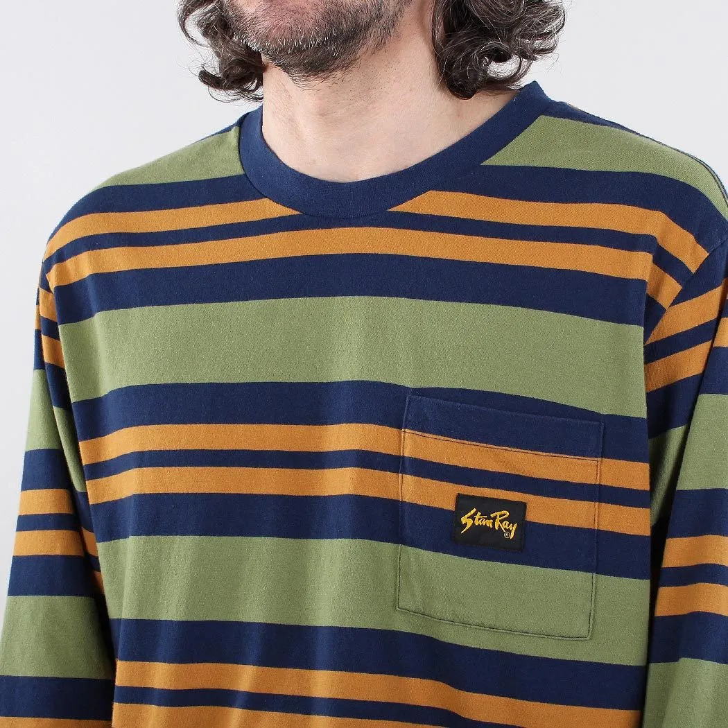 Stan Ray Yarn Dye Stripe Thick Long Sleeve T-shirt