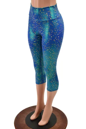 Stardust High Waist Capri Leggings