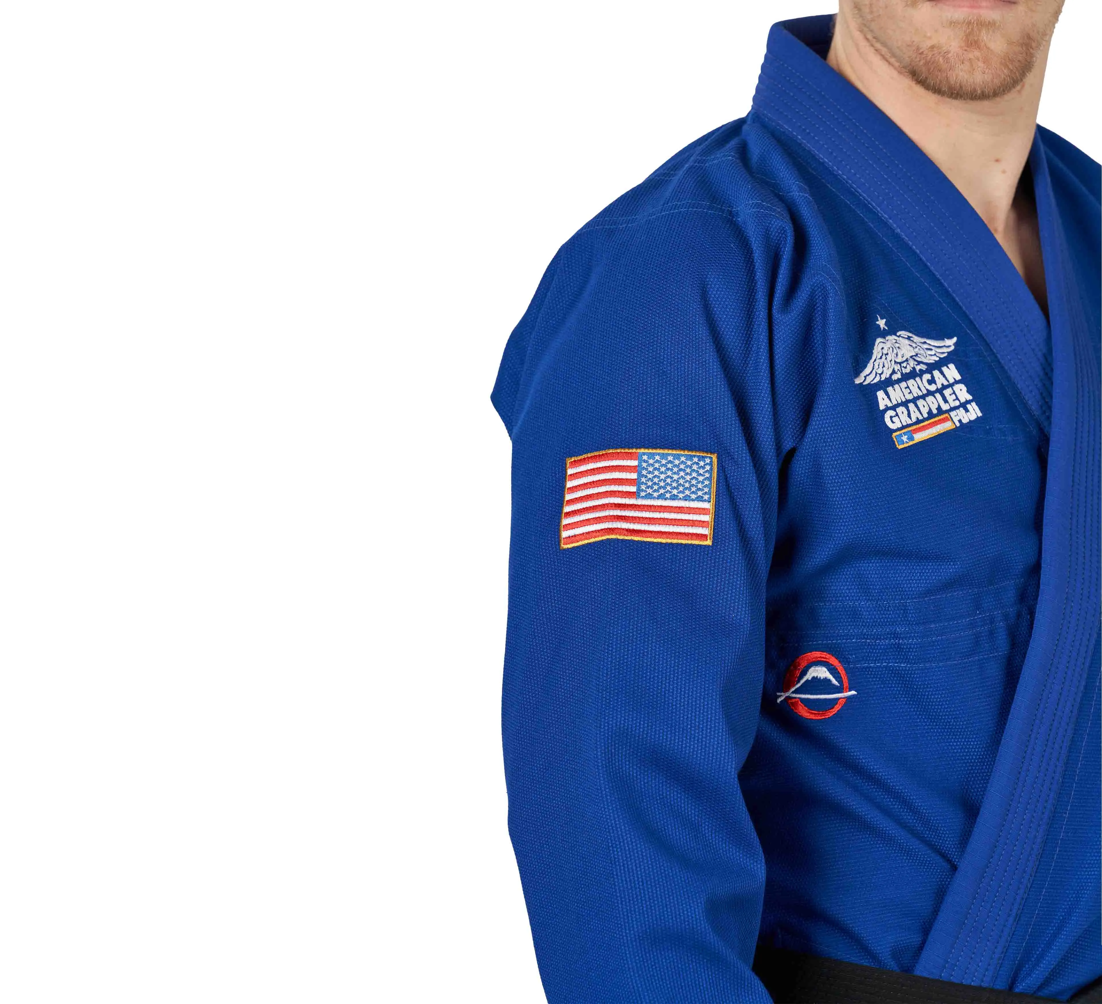 Suparaito BJJ Gi American Grappler Blue