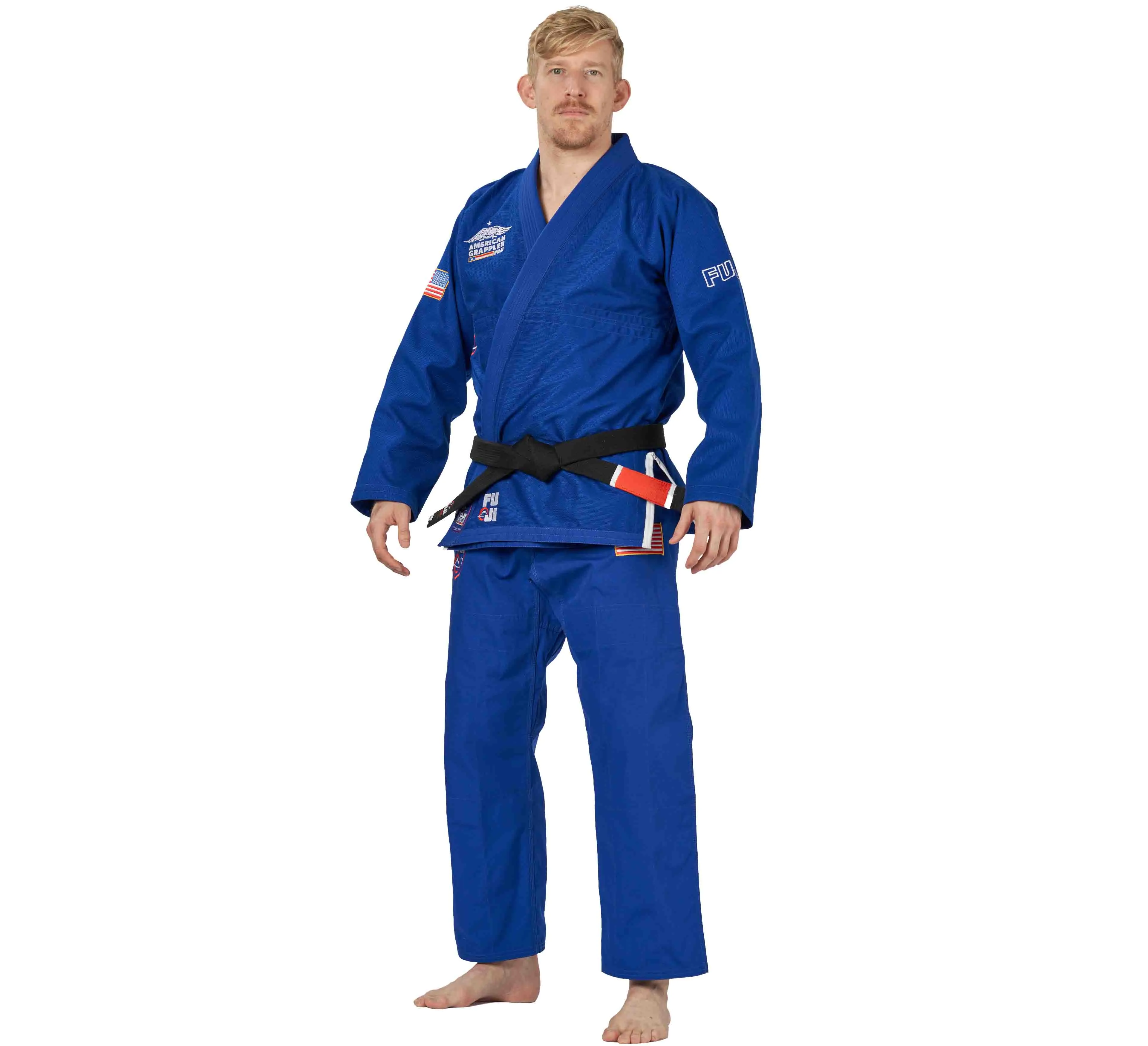 Suparaito BJJ Gi American Grappler Blue